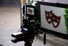 Jim Carrey’s Comedy Legacy: How One Actor Redefined Modern Humor film camera recording comedy masks