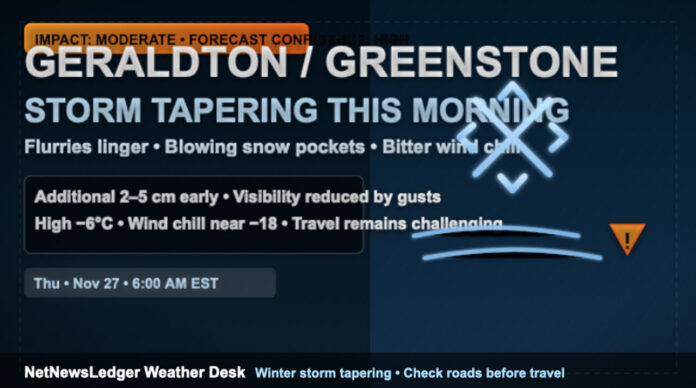 Greenstone Nov 27 2025