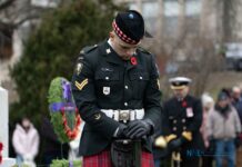 Remembrance Day 2025: A Deeper Reflection on Canadian Courage Amid Modern Threats Standing a Post on Remembrance Day 2025
