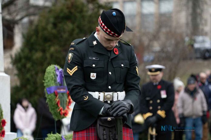 Standing a Post on Remembrance Day 2025