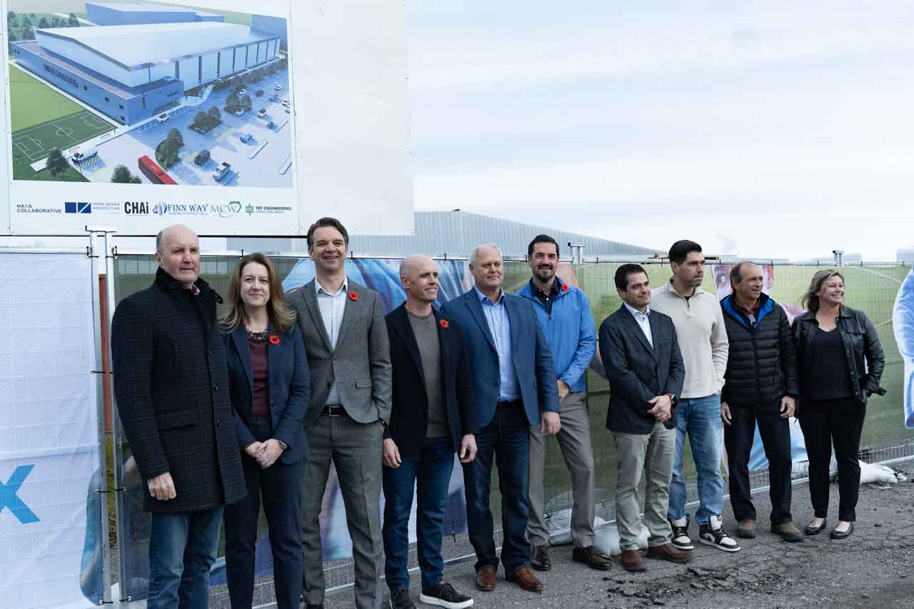 Tbaytel Team at the site of the Tbaytel Multiplex