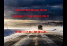 Thunder Bay Weather Update – Winter Storm Warning