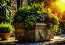 Using An Outdoor Planter to Create a Low-Maintenance Garden