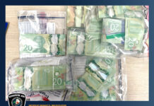 Police Seize Estimated $103,000 in Suspected Drugs in Fort Albany Raid Drugs and Cash Seized - Image NAPS
