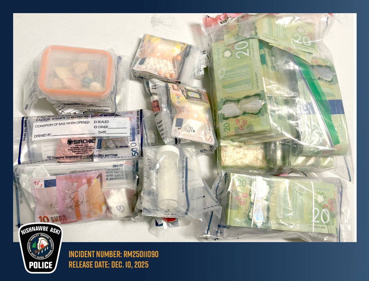 Cash Seized - Image NAPS