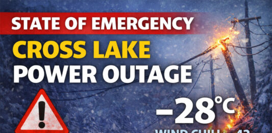 State of Emergency Declared in Cross Lake After Power Line Break Causes Widespread Outage Cross Lake emergency declared amid power outage as temps hit -28°C and wind chills plunge near -42.