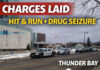 Thunder Bay: Charges Laid After Hit-and-Run Probe Leads to Drug Seizure and ROPE Arrest Thunder Bay hit-and-run probe leads to ROPE arrest, cash and fentanyl, cocaine, meth seizures.