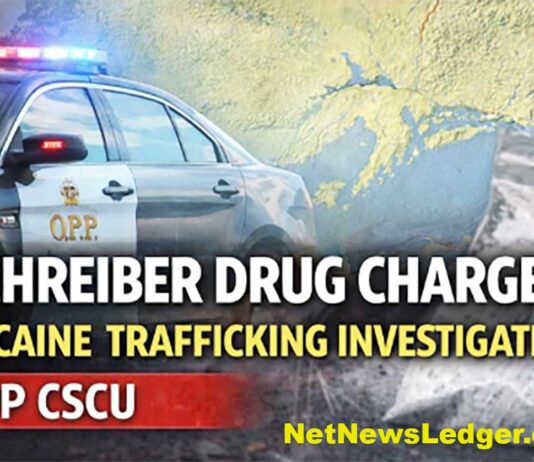 Schreiber: OPP Charge Local Man After Search Warrant Executed in Drug Trafficking Probe Schreiber drug probe: OPP charge man after warrant, suspected cocaine seized; penalties and tips to report
