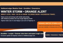 Geraldton / Greenstone Weather Focus: Winter Storm Easing, Extreme Cold and Snow Still in the Picture Geraldton–Greenstone faces an intense winter storm, with up to 50 cm of snow, blowing snow, -30s wind chills and an Orange Winter Storm alert through Friday morning