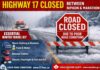 December 26 2025: Highway 17 Closed Between Nipigon and Marathon Due to Hazardous Winter Conditions Highway 17 Closure