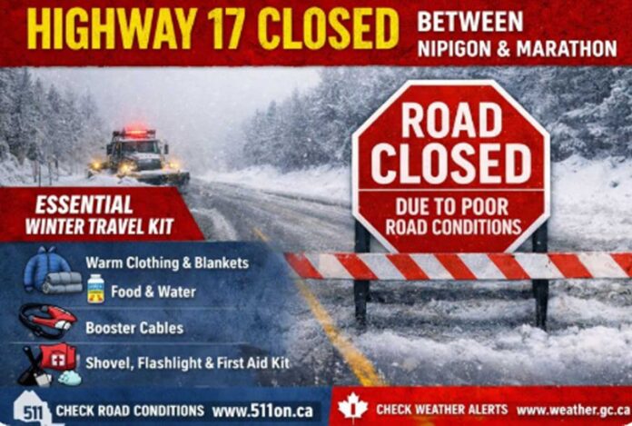 Highway 17 Closure