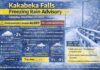 December 26, 2025: Kakabeka Falls Freezing Rain Advisory — Slippery Surfaces Possible Saturday Kakabeka Falls weather advisory for Saturday, Dec. 27, 2025: Yellow Freezing Rain Warning with freezing drizzle overnight and rain mixed with freezing rain developing early Saturday