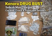 Kenora Drug Bust: Selkirk Man Faces Criminal Code and CDSA Charges in $90,000 Seizure Kenora drug bust leads to charges against Selkirk man after $90,000 in drugs seized, including cocaine