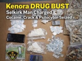 Kenora Drug Bust: Selkirk Man Faces Criminal Code and CDSA Charges in $90,000 Seizure Kenora drug bust leads to charges against Selkirk man after $90,000 in drugs seized, including cocaine