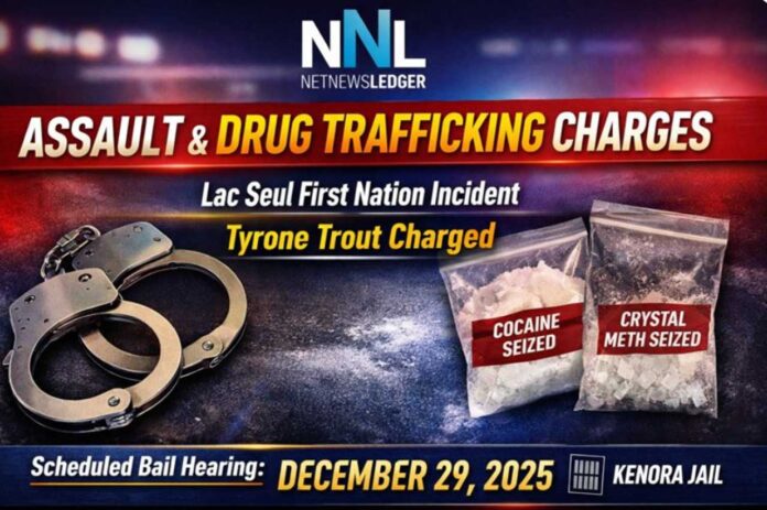 Lac Seul, regional crime, Ontario courts, drug trafficking, domestic violence, OPP, Kenora Jail, Sioux Lookout court, cocaine seizure, methamphetamine, Thunder Bay crime news