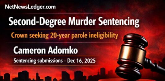 Cameron Adomko Faces Life Sentence for the 2023 Murder of his Stepmother – Sentencing in 2026 Cameron Adomko faces life in prison for the 2023 murder of his stepmother in Thunder Bay. Sentencing in 2026