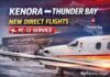 Kenora Airport Authority, North Star Air Launch Direct Kenora–Thunder Bay Passenger Service Starting Jan. 15 Kenora is getting a new, direct air link to Thunder Bay. ✈️ The Kenora Airport Authority and North Star Air have announced scheduled passenger service between Kenora (YQK) and Thunder Bay (YQT) starting January 15, 2026