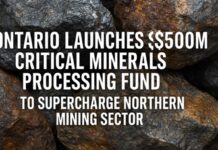 Ontario Launches $500M Critical Minerals Processing Fund to Supercharge Northern Mining Sector Ontario launches $500M fund to boost critical minerals processing, with big impacts for Northern mining.