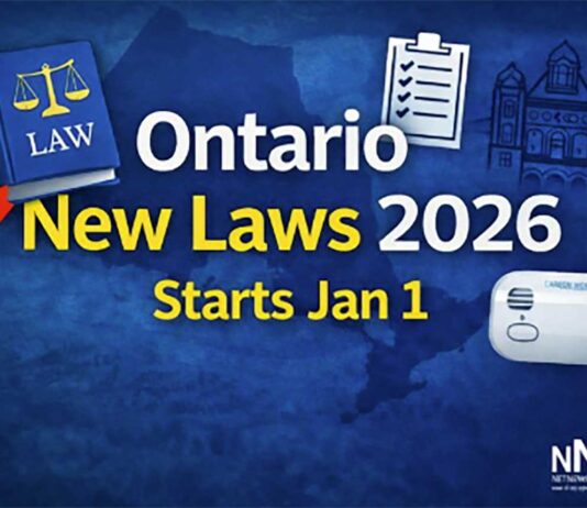 New Year, New Rules: What Takes Effect in Ontario on January 1, 2026 Ontario laws Jan 1, 2026: new CO alarm rules, job ad disclosures, AEDs, OHSA penalties