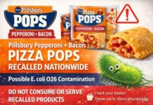 Pillsbury Pepperoni + Bacon Pizza Pops Recalled Nationwide Over Possible E. coli O26 Contamination Pillsbury Pizza Pops Recall