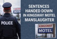 Kingsway Motel Manslaughter: Two Men Sentenced in Death of Ivan Achkneepineskum Thunder Bay, Kingsway Motel, 345 Kingsway, Ivan Achkneepineskum, manslaughter, sentencing, Justice Frank Valente, Draydin Bluecoat, Jayven River Greg Spence, court news, Northwestern Ontario, NetNewsLedger