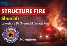 Garage Fire on Lakeshore Drive in Shuniah Brought Under Control Overnight Shuuniah Fire Rescue