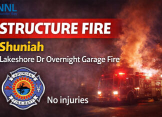 Garage Fire on Lakeshore Drive in Shuniah Brought Under Control Overnight Shuuniah Fire Rescue