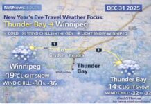 Travel Update – Heading West to Winnipeg for the New Year’s Weekend – Here is what you need to know! Before you go (and during the trip): check 511on.ca for the latest Ontario road conditions and any travel advisories or closures along Highway 17.