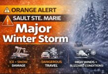 December 28, 2025: Sault Ste. Marie Detailed Weather Forecast — Major Winter Storm Tonight Into Monday Night Winter Storm Warning - Sault Ste Marie