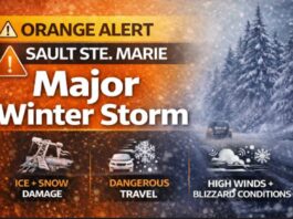 December 28, 2025: Sault Ste. Marie Detailed Weather Forecast — Major Winter Storm Tonight Into Monday Night Winter Storm Warning - Sault Ste Marie