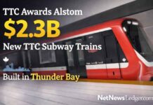 TTC Awards Alstom $2.3B Contract for New Subway Trains—Thunder Bay Assembly Key to “Buy Canadian” Push TTC awards Alstom $2.3B for 70 new subway trains—Thunder Bay assembly, major Canadian jobs