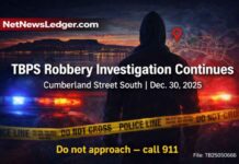 TBPS Robbery Investigation Ongoing; Public Asked to Help Locate Suspect TBPS are seeking the public’s assistance in locating a person they say is associated with the investigation: Anthony Patrick FRIZZELL, 64