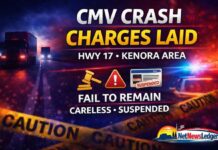 Kenora-Area CMV Crash: Driver Charged After Allegedly Leaving Scene Kenora CMV crash: careless driving, fail to remain, and driving while suspended charges—key penalties.