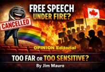OPINION – Canada’s Forbidden Words Free Speech Opinion Piece