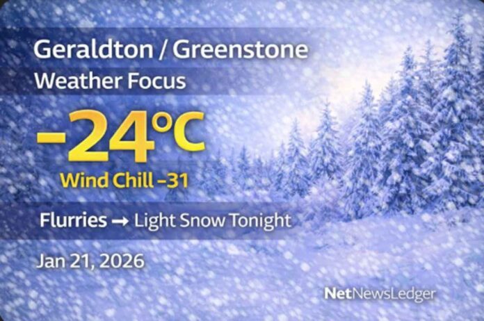 Greenstone / Geraldton weather