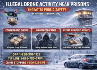 Illegal Drone Activity Near Ontario Jails and Prisons Pose Threat to Public Safety Illegal Drones near Jails and Prisons in Ontario