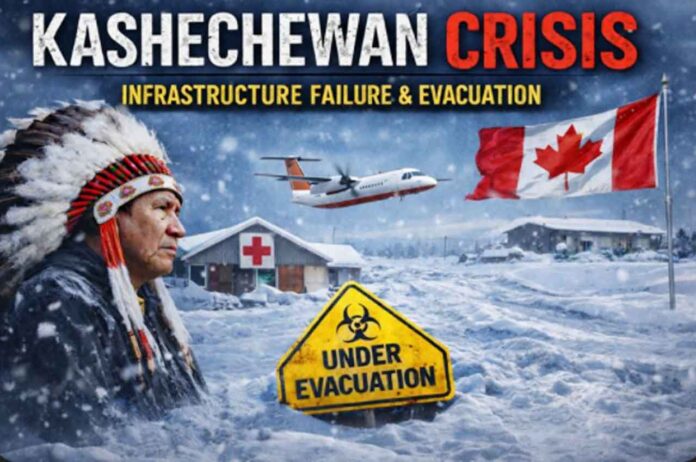 Kashechewan faces crisis after water failure prompts evacuation; leaders call for urgent relocation.