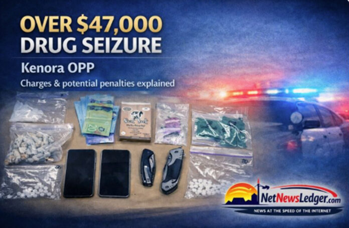 Kenora OPP drug bust: charges explained and potential penalties, including life max for Schedule I Kenora OPP drug bust: charges explained and potential penalties, including life max for Schedule I