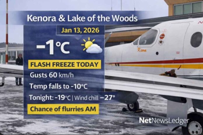 Kenora Weather Jan 13 2026
