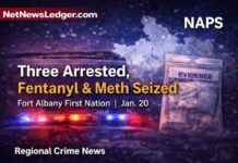 Three Arrested in Fort Albany Drug Trafficking Probe; Fentanyl and Meth Seized, Police Say Fort Albany drug raids: fentanyl, meth and Suboxone seized; three charged, probe ongoing