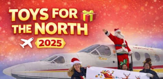 North Star Air’s Busy December: Holiday Joy in the Far North—and a New Kenora Route North Star Air toys for the north