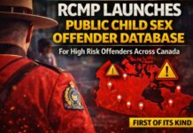 RCMP Launches Public High Risk Child Sex Offender Database RCMP launches Canada’s first public High Risk Child Sex Offender Database to protect communities