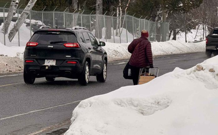 Watch for pedestrians on roadways Watch for pedestrians on roadways