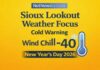 January 1, 2026: Sioux Lookout Weather Focus — Yellow Cold Warning, Wind Chills Near -40 and Frostbite Risk Sioux Lookout and the Eastern Lac Seul region are starting New Year’s Day under a Yellow Cold Warning, with very cold wind chills near -40