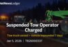 Suspended Tow Truck Operator Charged After Traffic Stop in Thunder Bay Thunder Bay tow truck seized after stop; suspended driver faces charges under towing and highway laws.