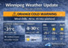 January 22, 2026: Winnipeg Weather Forecast – Orange Cold Warning as Wind Chills Hit -45 Winnipeg is under an Environment Canada Orange Cold Warning as wind chills reach -40 to -45 into the weekend. Get current conditions, a detailed multi-day forecast, frostbite risk guidance, and what to wear in extreme cold
