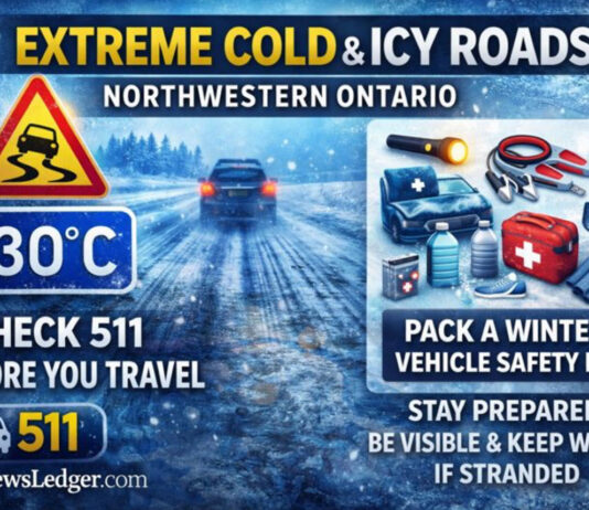 Extreme Cold Turns Northwest Ontario Highways Into Ice Rinks Extreme cold is icing NW Ontario roads; check 511 and pack a winter kit before you travel this week.