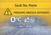January 7, 2026: Sault Ste. Marie Weather Update — Freezing Drizzle Advisory This Morning, Milder Air Builds In Freezing Drizzle Sault Ste. Marie