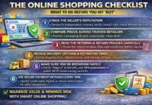 The online shopping checklist: What to do before you hit ‘buy’ Online Shopping Checklist