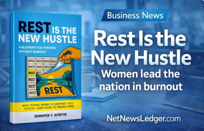 New book argues “rest” drives sustainable success as women face rising burnout in work and life